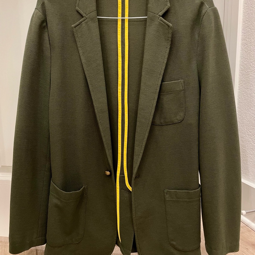 Olive Green Men's Blazer